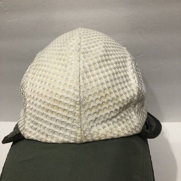 VTG Patagonia Mens Hat Cap White Bimini Fly Fishing Long Bill Hiking Outdoor USA - Picture 4 of 10
